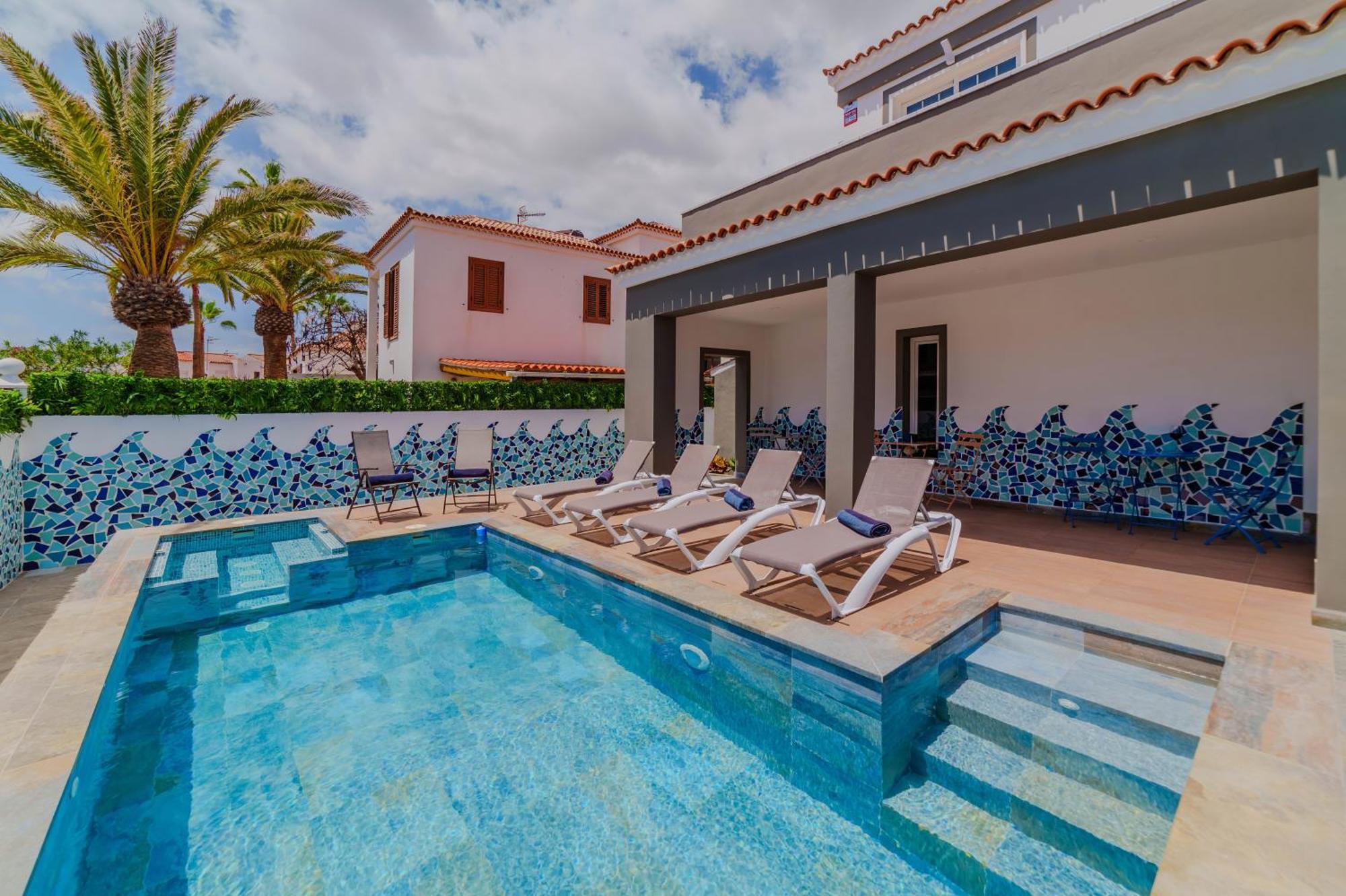Villa De Marcos Alojamiento De Lujo Con Piscina Privada Arona  Exterior photo
